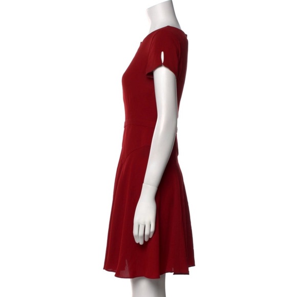 Diane Von Furstenberg Raizel Red Mini Dress - Picture 2 of 6